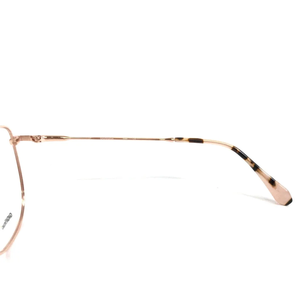 Gigi Studios Eyeglasses Frames LUZIA 64910/6 Brown Rose Gold Cat Eye 54-18-145